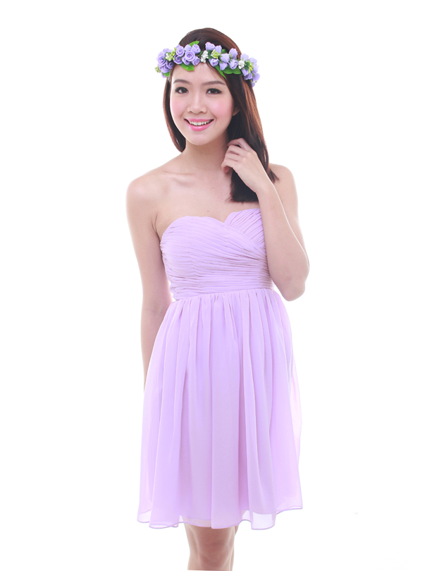 Cleo Dress in Lilac